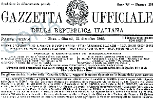 Gazzetta Ufficiale della Repubblica Italiana