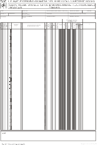 Modulo per la compilazione della stratigrafia