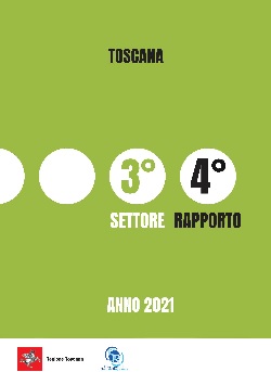 Copertina del quarto rapporto sul terzo settore