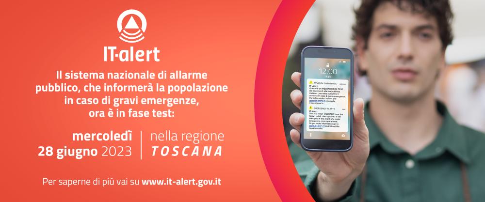 ID-Alert, primeiro teste na Toscana em 28 de junho