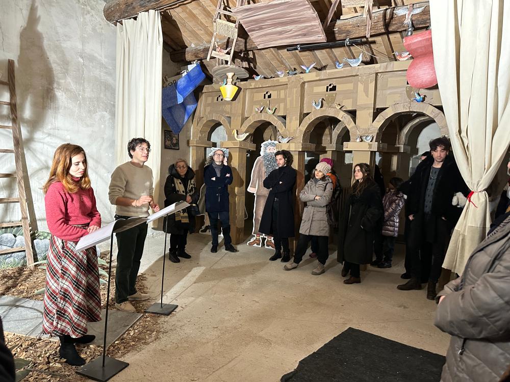 C’era una Porta: performance poetica di Filippo Capobianco, Martina Lauretta e Giuliano Logos
