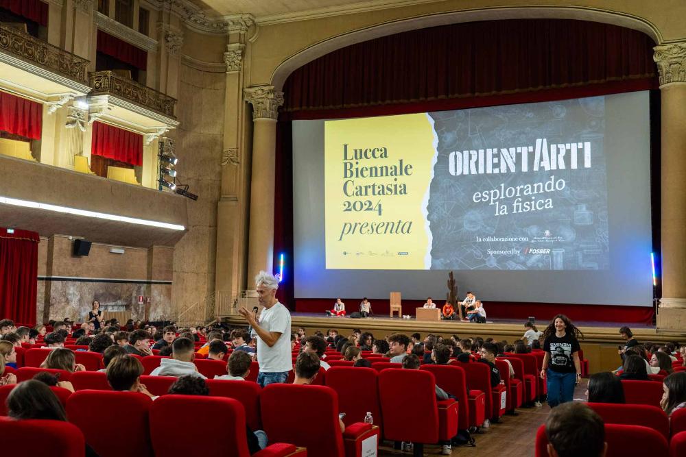 "La fisica che piace" a Lucca Biennale Cartasia
