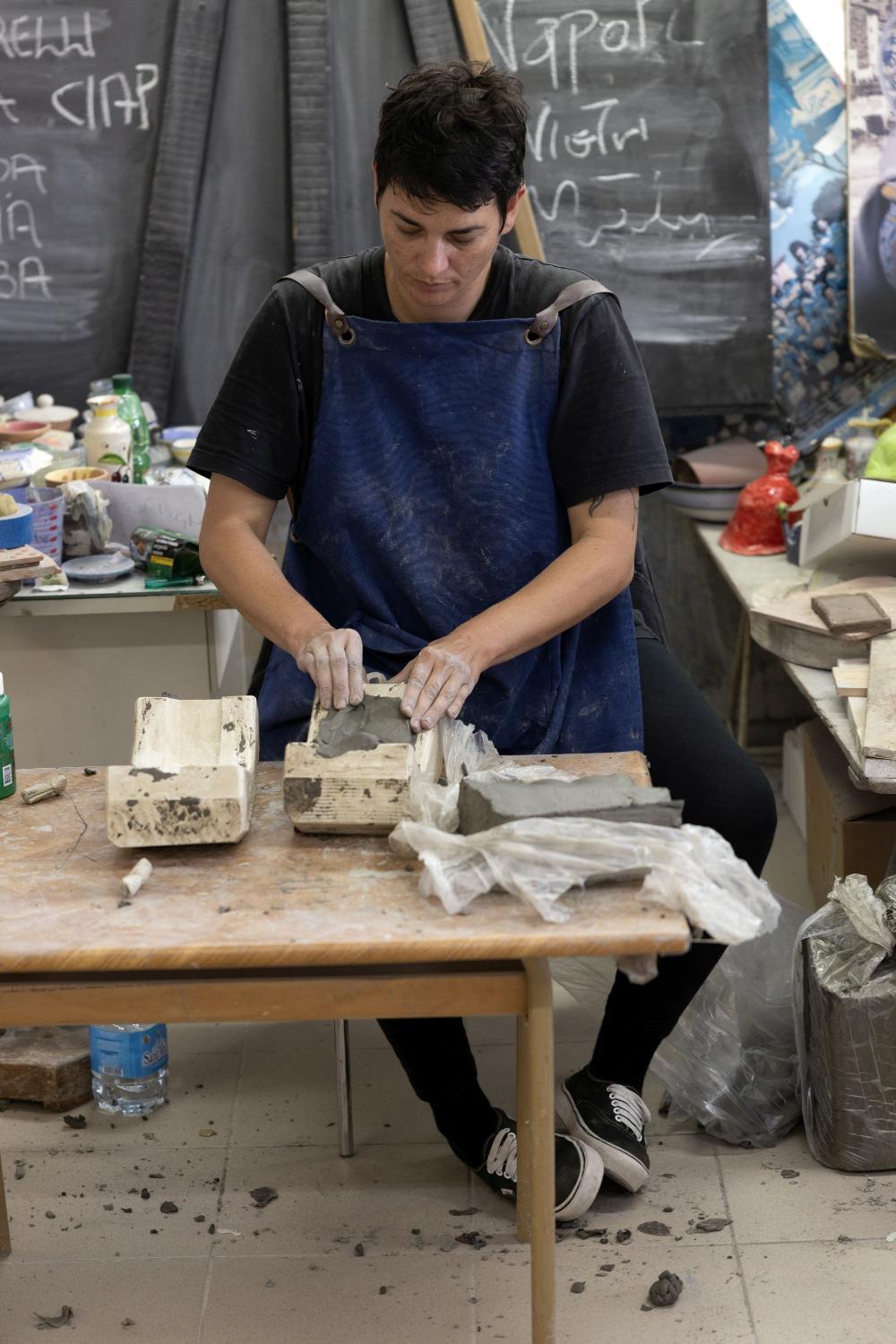 L'artista Pamela Diamante a Cantieri Montelupo 2024
