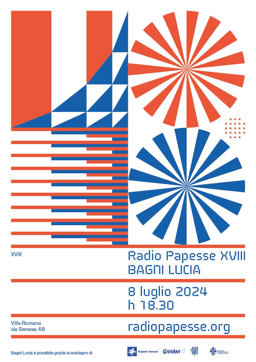 Locandina evento Radio Papesse Bagni Lucia