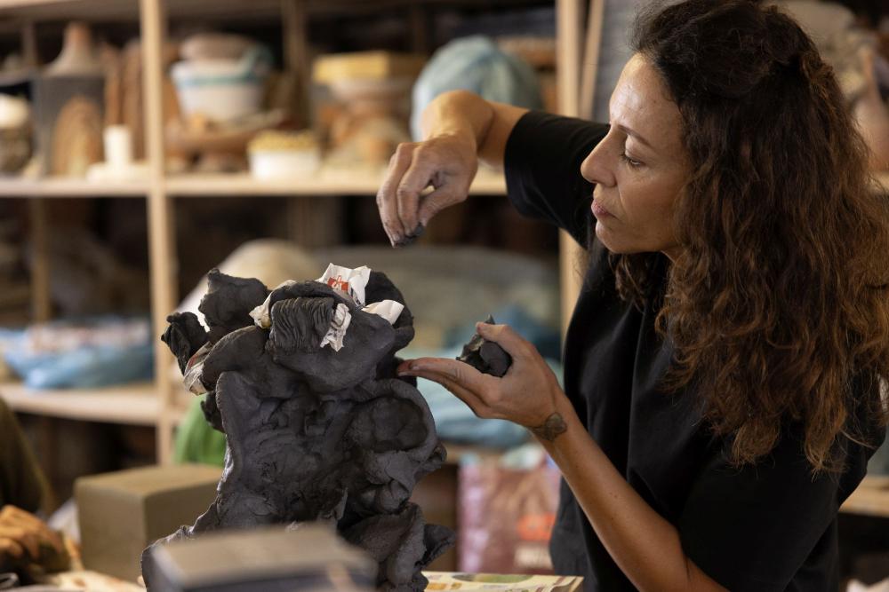 L'artista Veronica Montanino a Cantieri Montelupo 2024