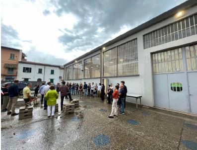 Uno degli incontri del progetto “Alla scoperta dell’arte contemporanea”