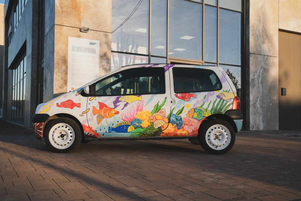 Un nuovo design per la Renault twingo disegnata da Siliang Zhang