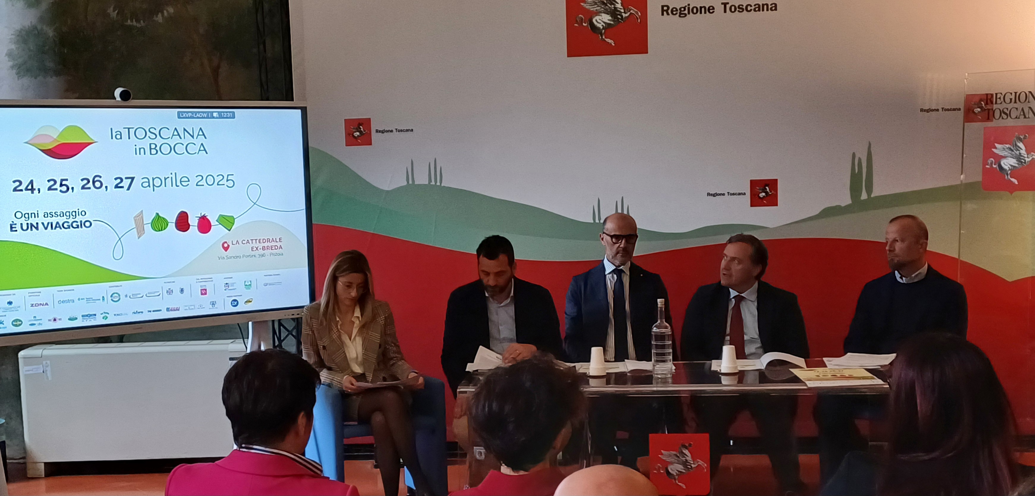 Enogastronomia, dal 24 al 27 aprile a Pistoia 8a edizione de ‘La Toscana in Bocca’