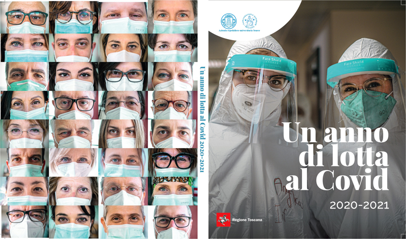 “Un anno di lotta al Covid”: un ebook racconta l’attività dei professionisti dell’Aou Senese