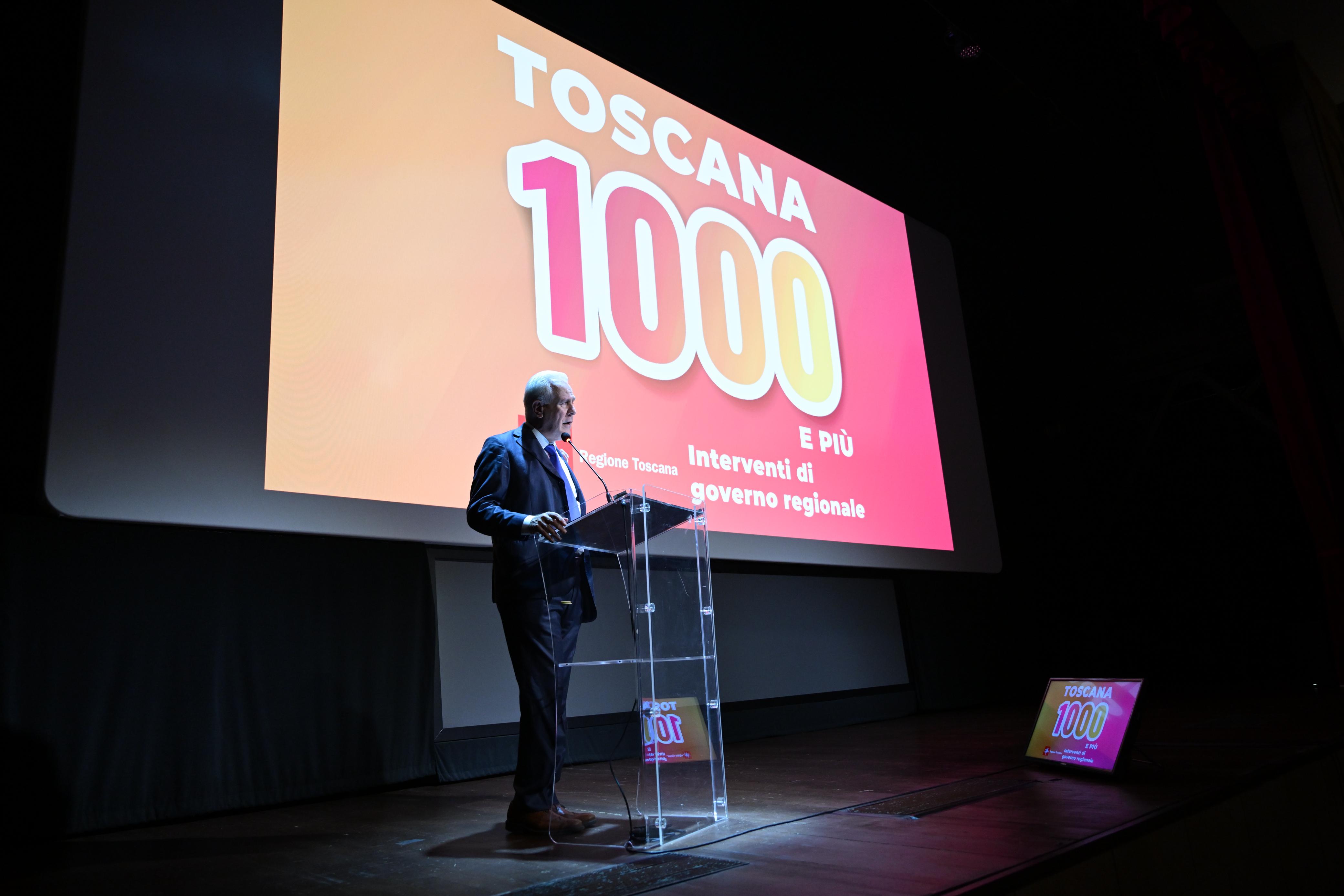 Giani presenta la “Toscana del fare”, mille progetti e il 2 per cento in più di Pil