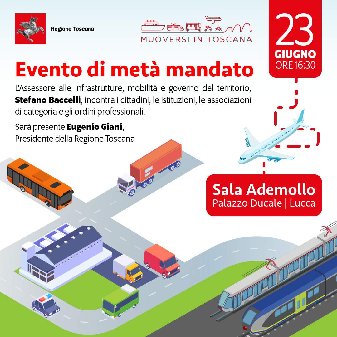 Metà mandato, il 23 giugno l'assessore Baccelli a Lucca incontra la città
