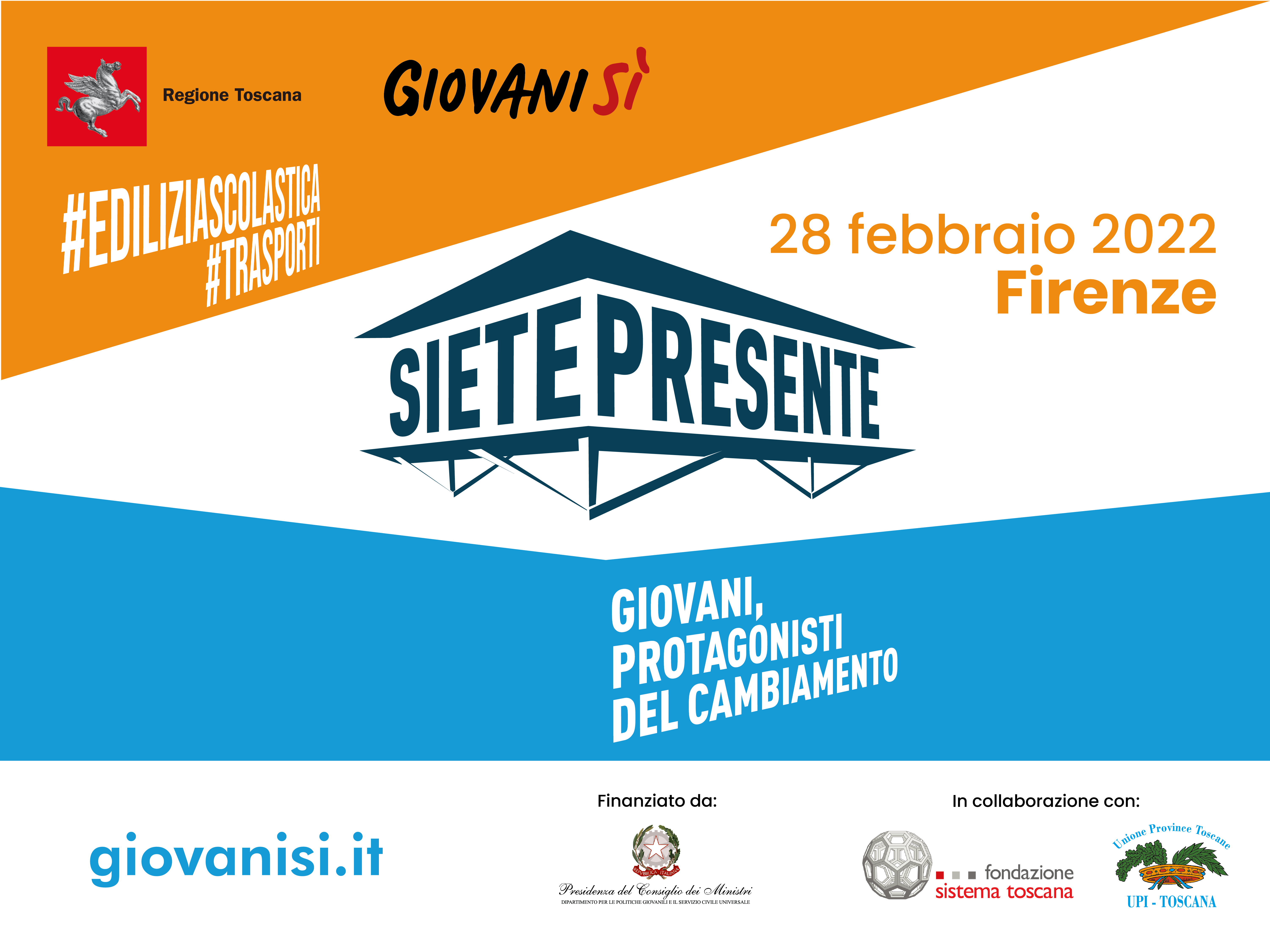 Giovanisì, “Siete presente” diventa un tour. Lunedì 28 presentazione prima tappa