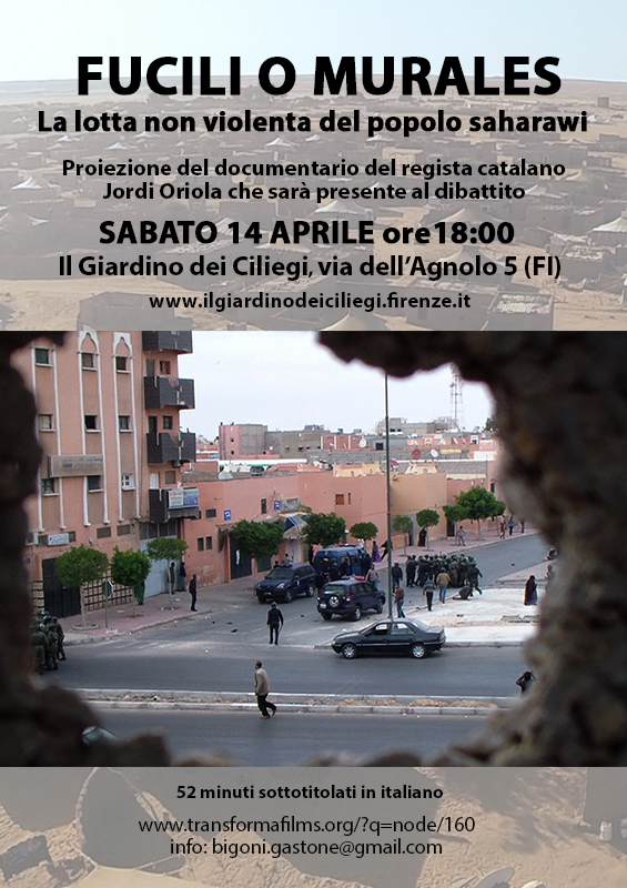 Il popolo Saharawi al Giardino dei ciliegi