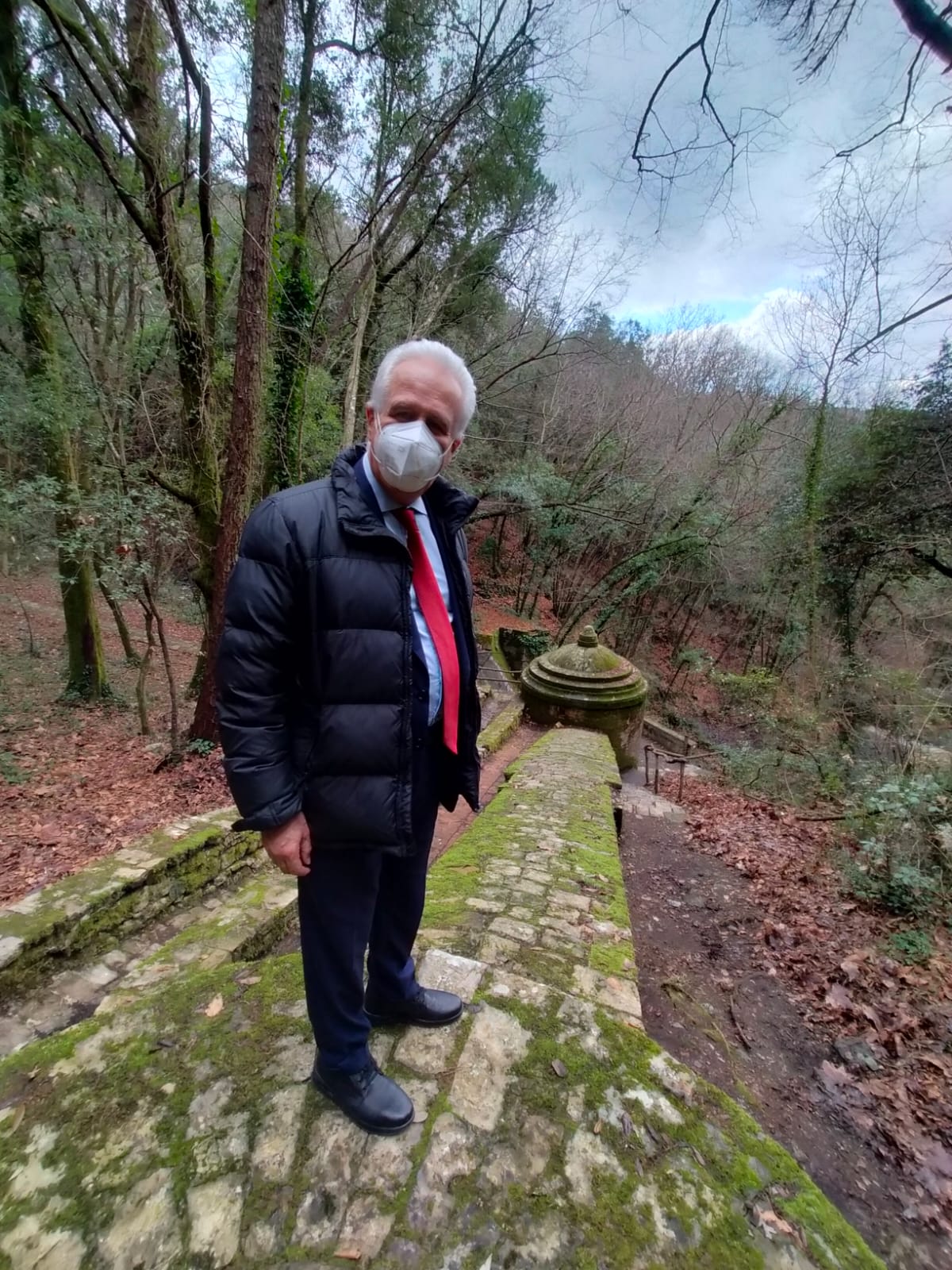 Giani all'acquedotto Leopoldino e al Cisternone: