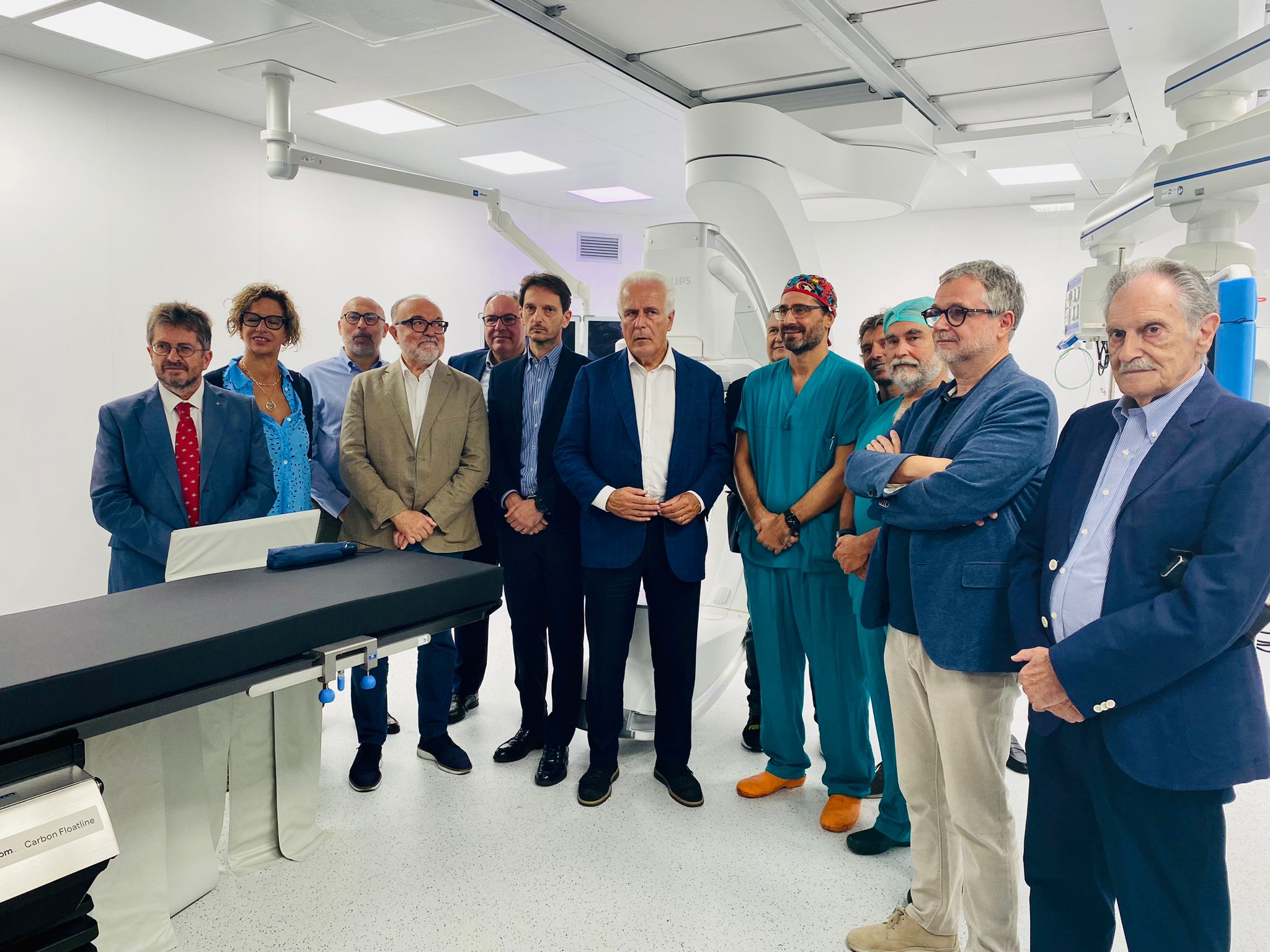 Nuovo blocco operatorio a Torregalli inaugurato dal presidente Eugenio Giani