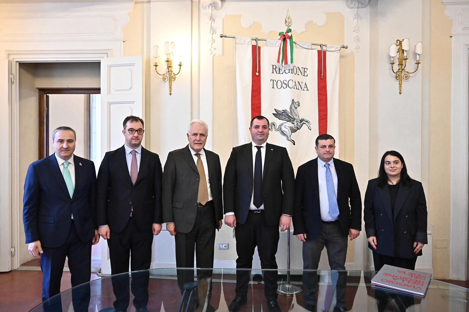 Giani incontra delegazione della Georgia: “Costruire rapporti in nom...
