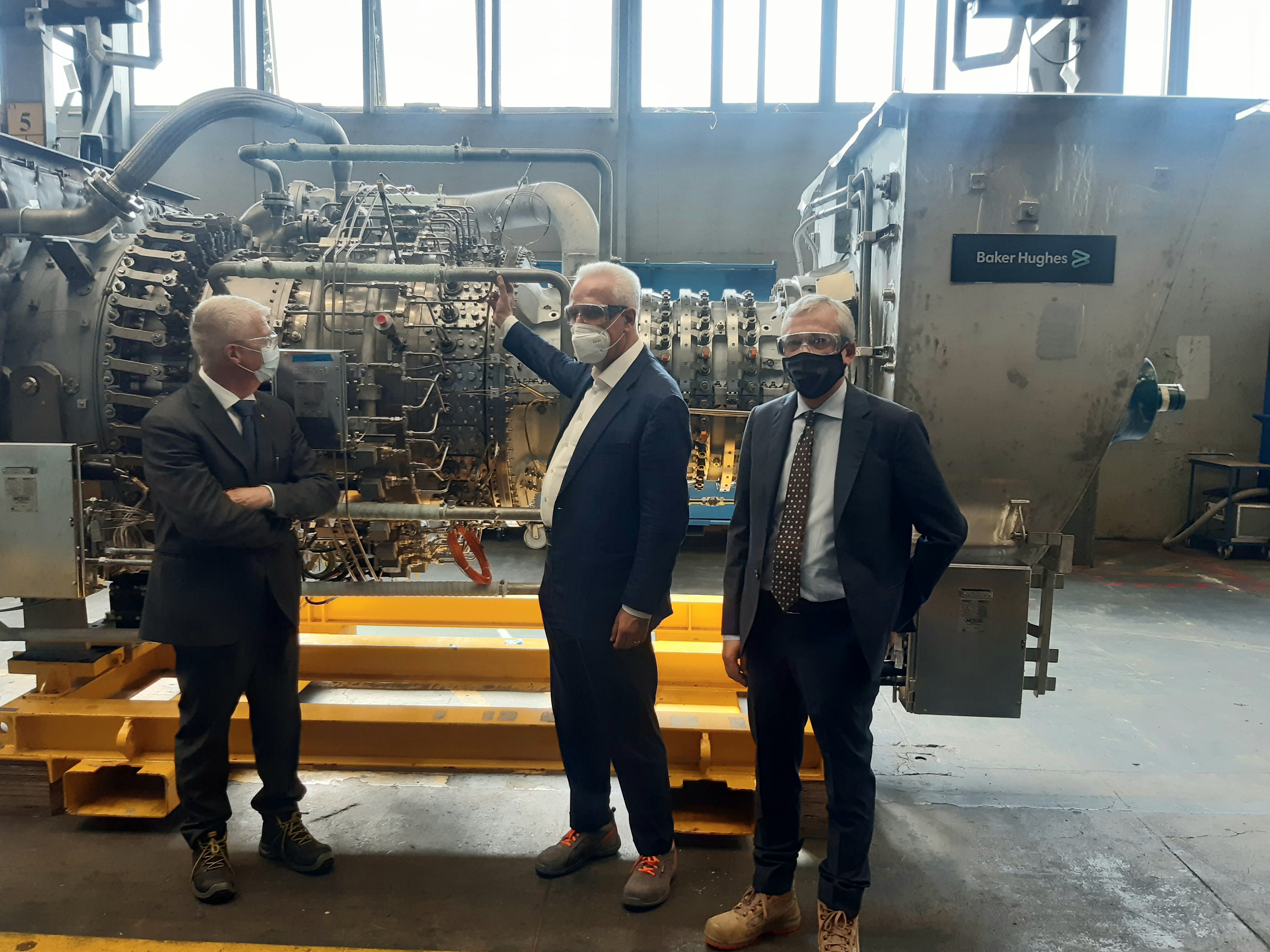 Giani ha visitato la Baker Hughes Nuovo Pignone di Firenze