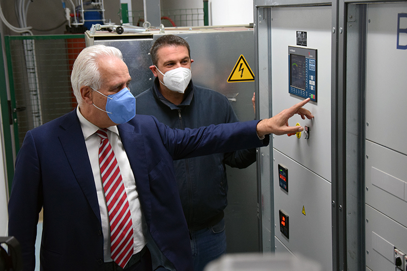 Inaugurato il nuovo cogeneratore dell'ospedale di Siena