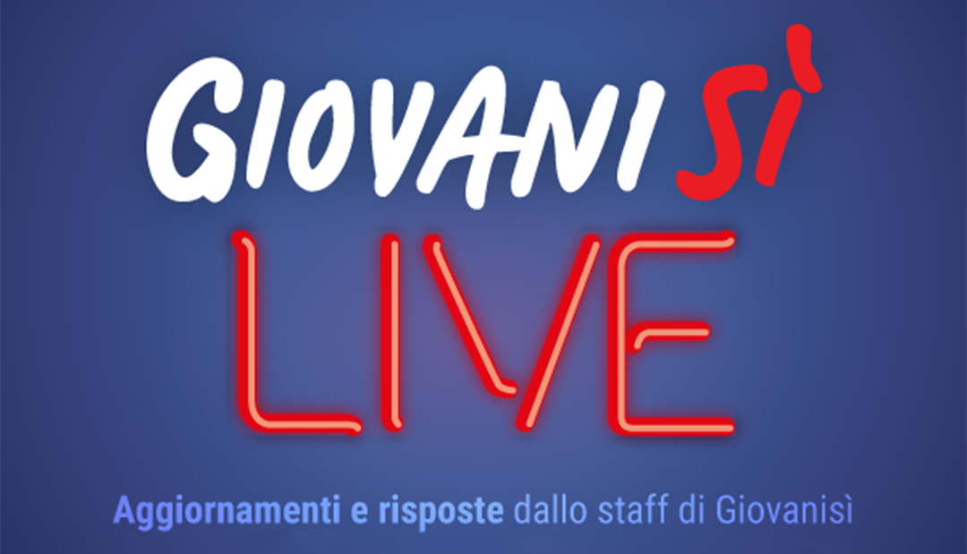 Servizio civile, Giovanisì Live in diretta Facebook martedì 18 maggio