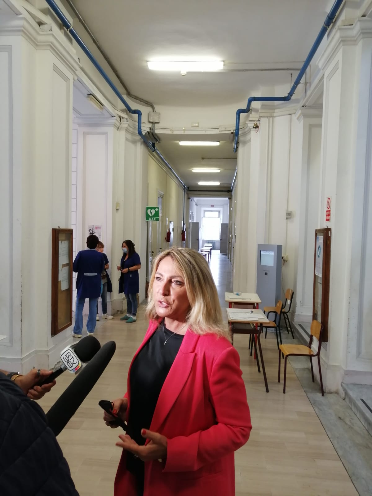 L'assessore Grieco a Livorno con gli studenti impegnati nella maturità