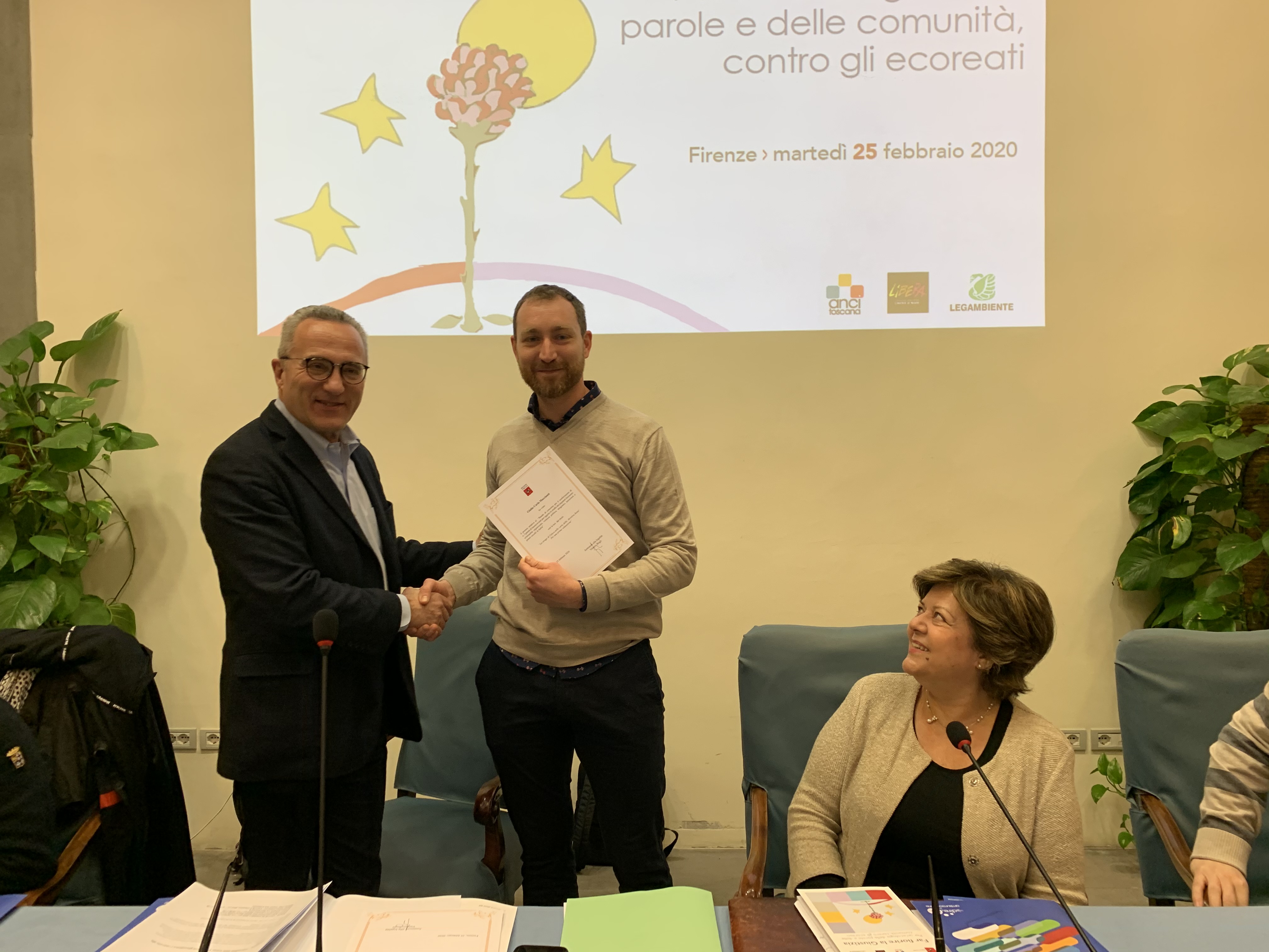 Legalità, premiati i tre laureati che hanno vinto il concorso regionale