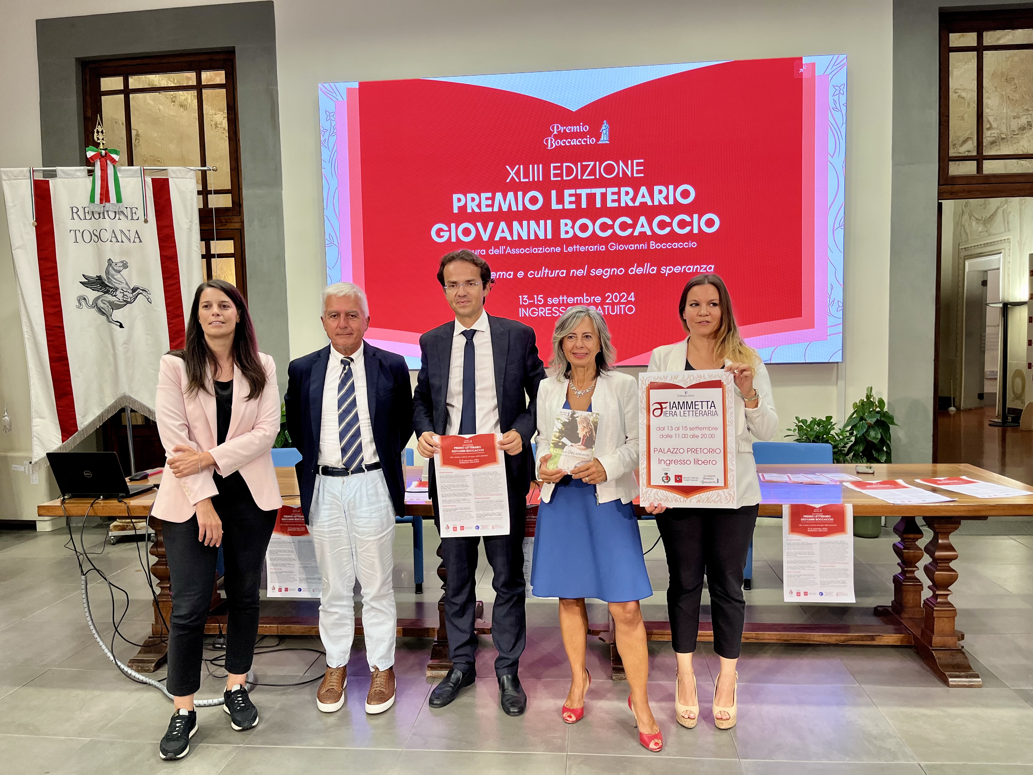A Corrado Augias, Pegah Moshir Pour, Giuseppe Montesano e Toni ...