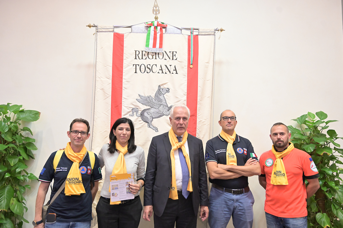 ‘Io non rischio’ in 58 piazze toscane, il 15 ottobre Monni a Scandicci