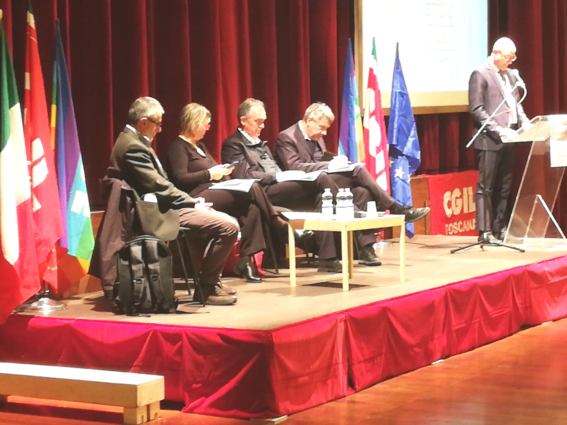 Il presidente all'attivo Cgil per una nuova stagione di lotte