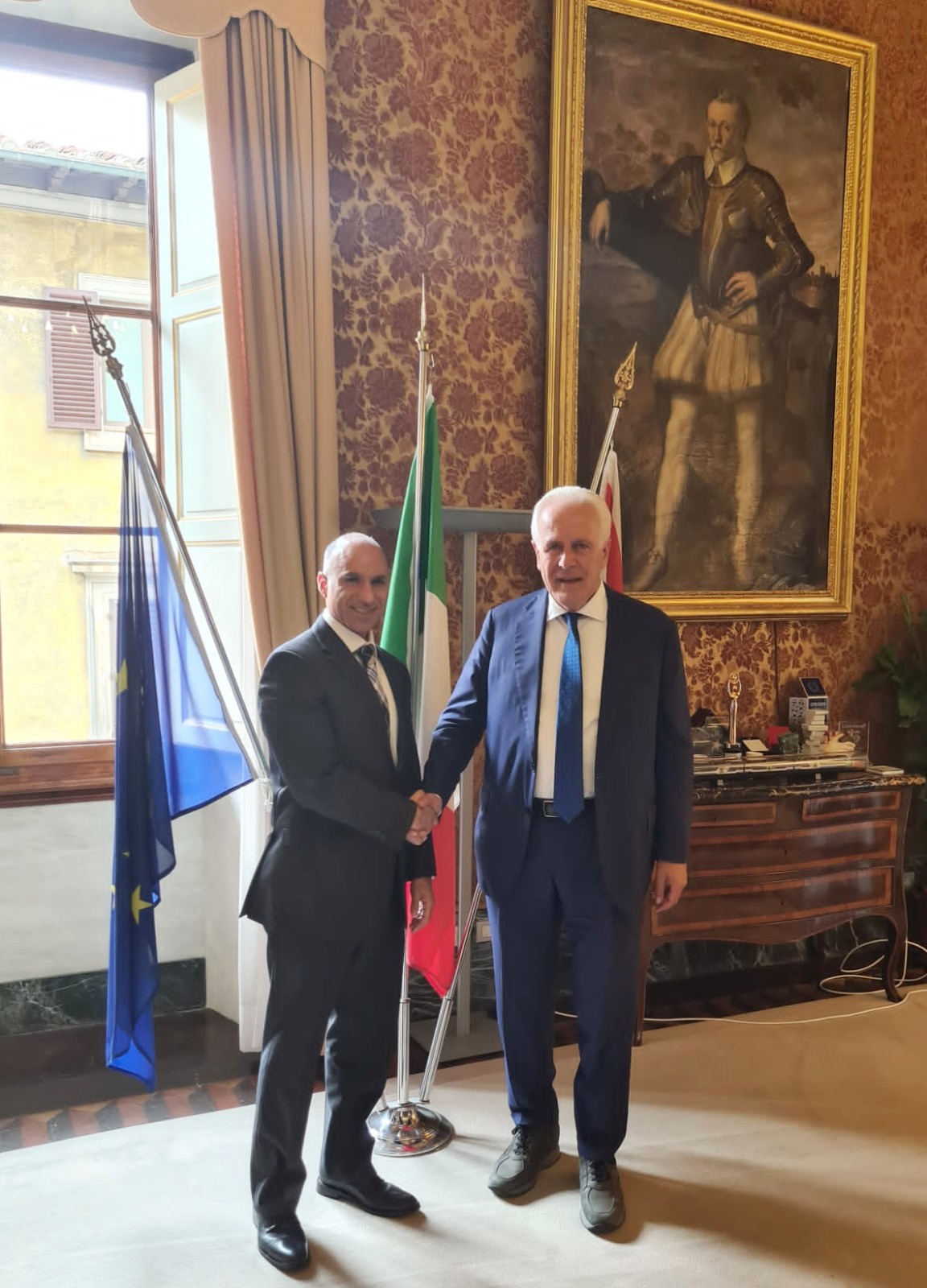 Ely Lilly, Giani incontra il nuovo direttore Mo Behbahani