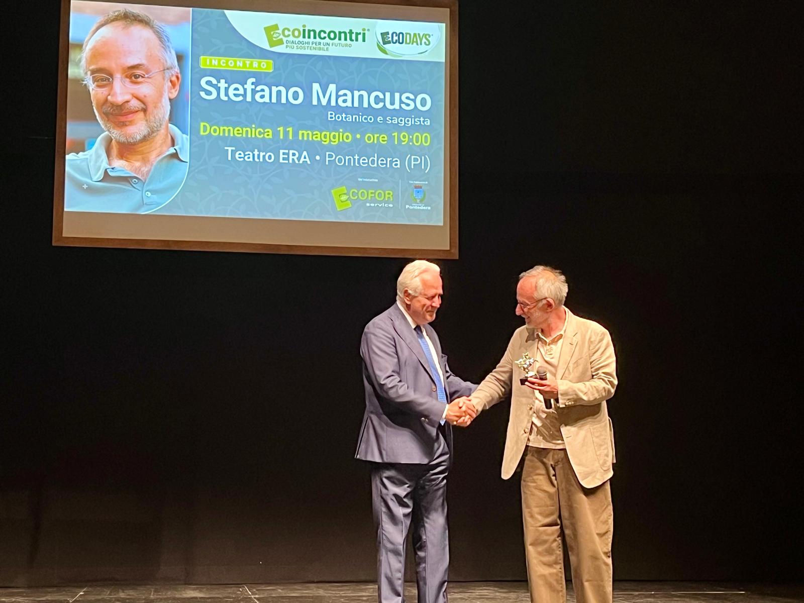 A Stefano Mancuso il Pegaso alla cultura. Giani: “Da lui una nuova ...