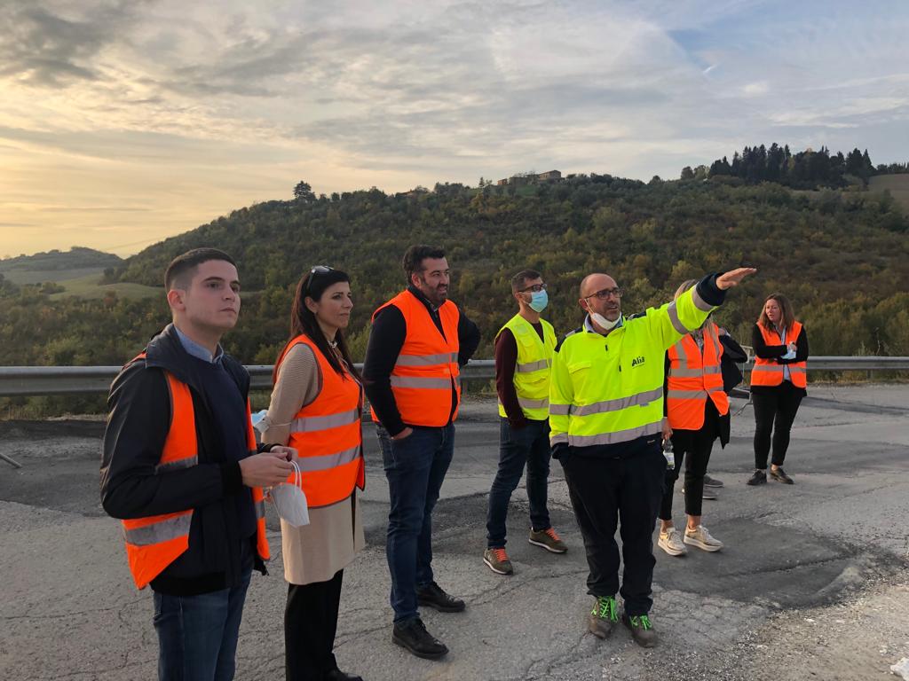 Ambiente, l’assessora Monni col sindaco Mugnaini al biodigestore Alia a Montespertoli