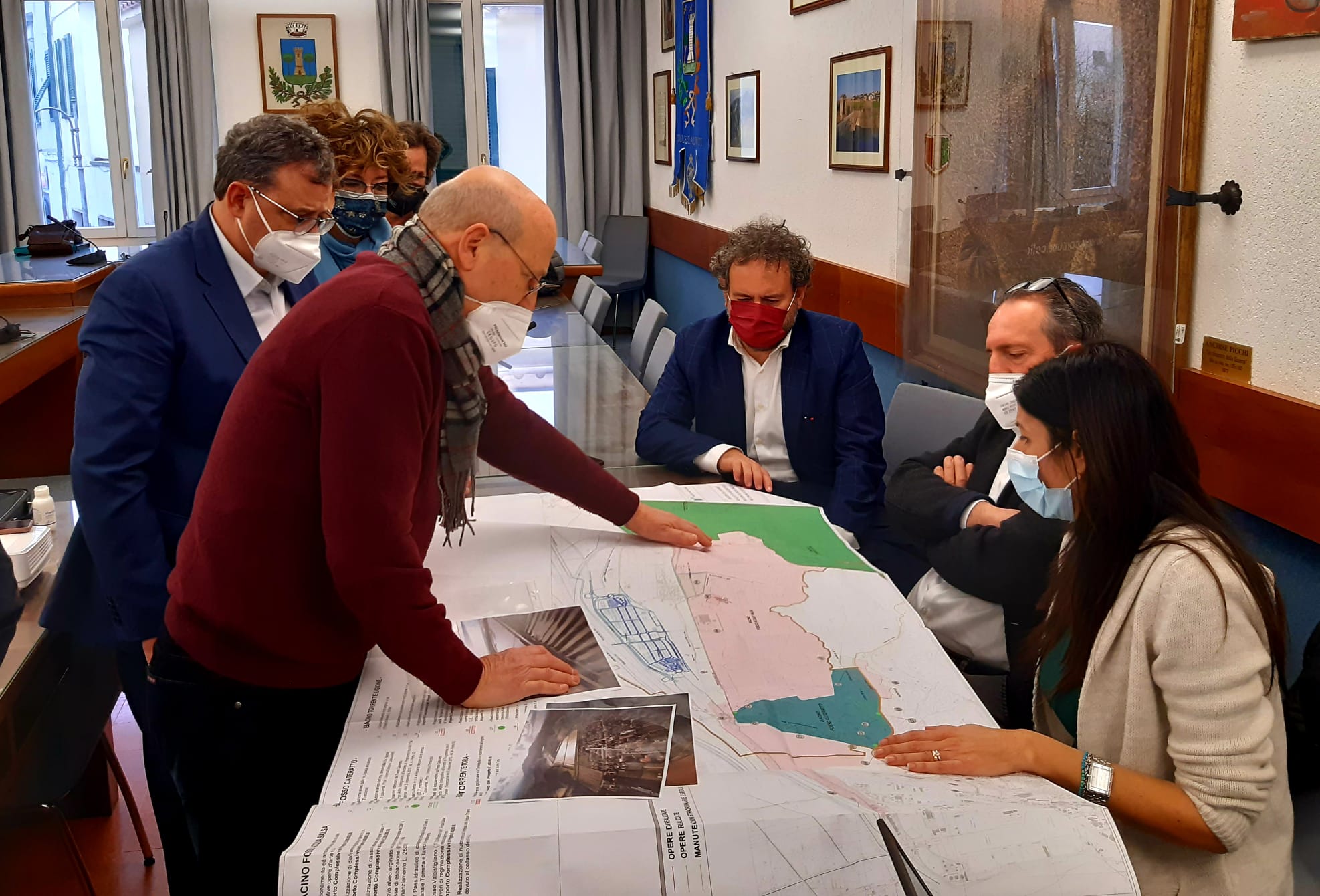 Rischio idraulico, Monni a Collesalvetti fa il punto su area livornese