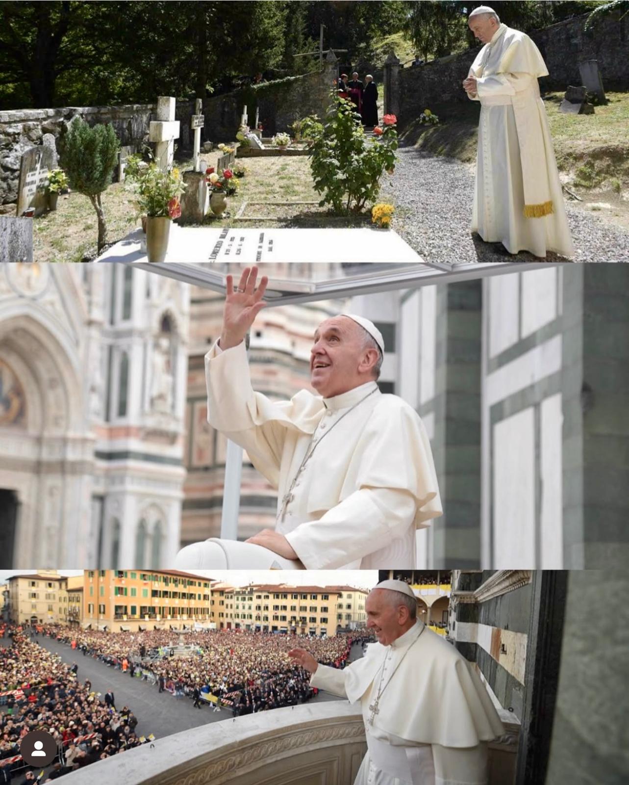 La Toscana piange Papa Francesco