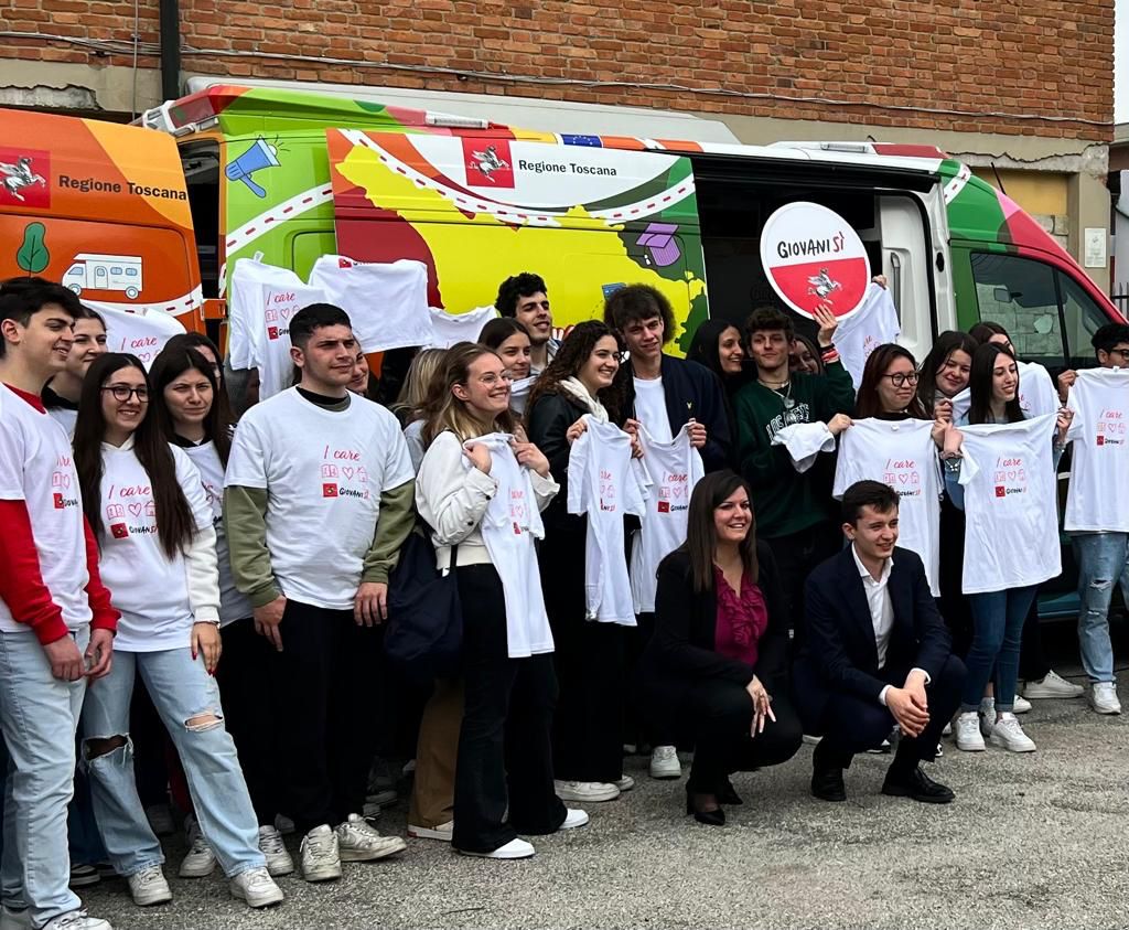 ‘Giovanisì in tour’, il camper all'Istituto Tecnico ‘Enrico Fermi’ di Pontedera