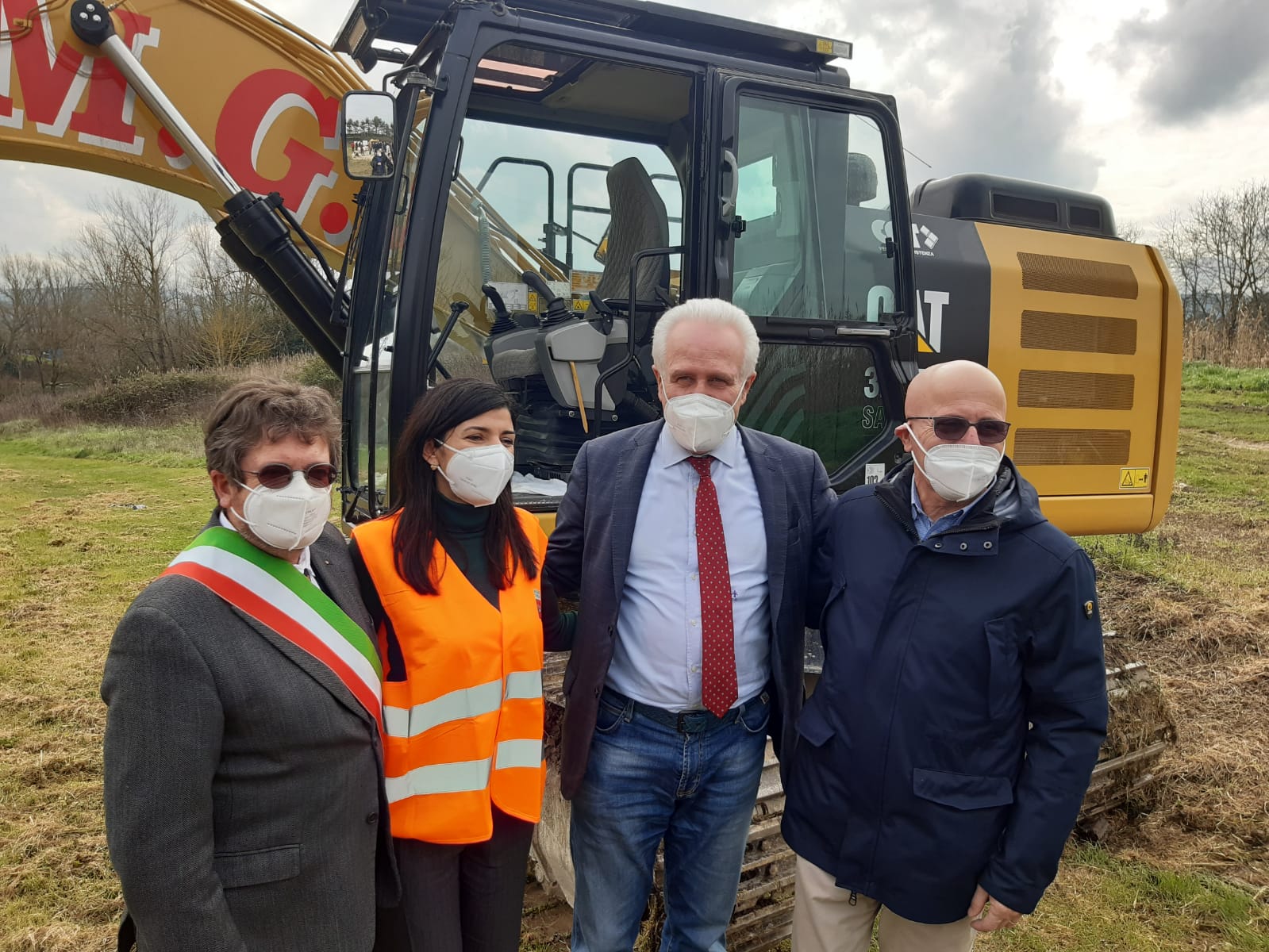 Giani ai Renai: “Via alla cassa di espansione più importante della Toscana”