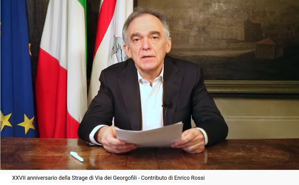 Strage dei Georgofili, Rossi: “Mai abbassare l’attenzione contro la criminalità organizzata”