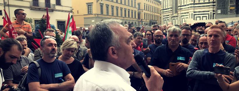 Sciopero Bekaert, Rossi dalla parte dei lavoratori: