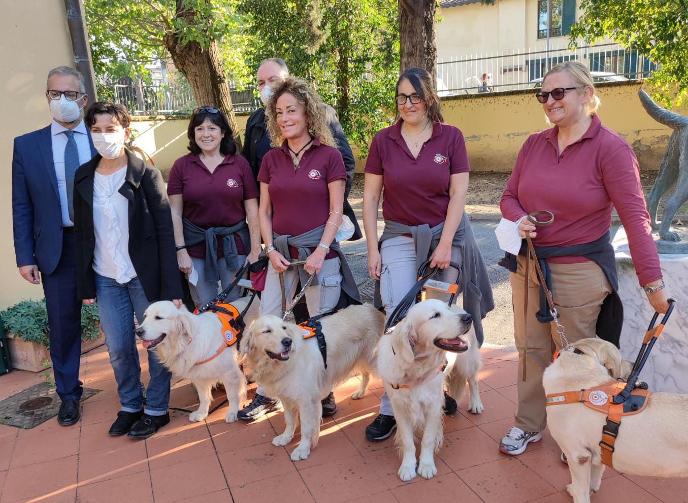 Scuola nazionale cani guida, open day per conoscere le attività di un'eccellenza toscana