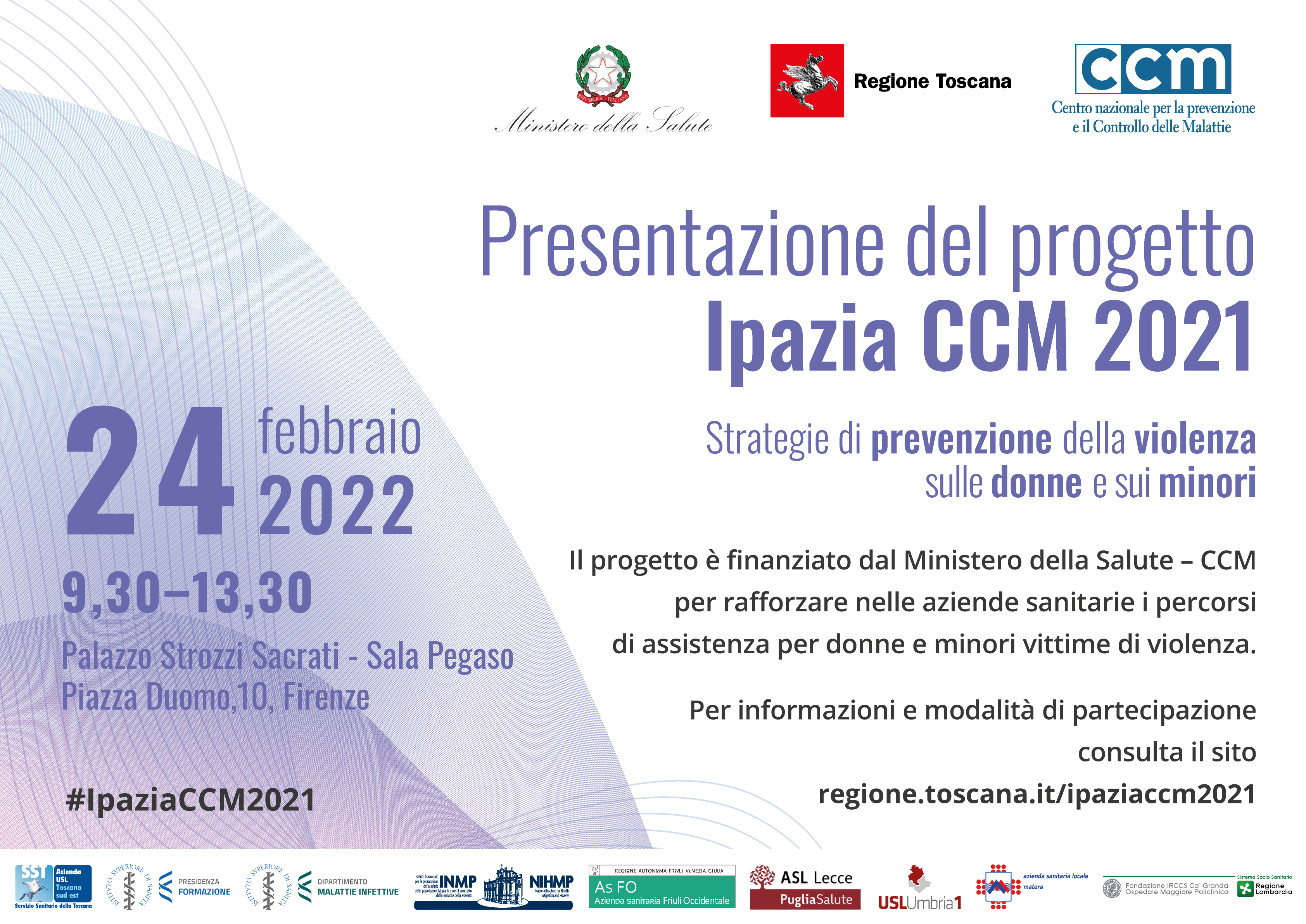 Progetto Ipazia Ccm 2021, presentazione e conferenza stampa il 24 febbraio
