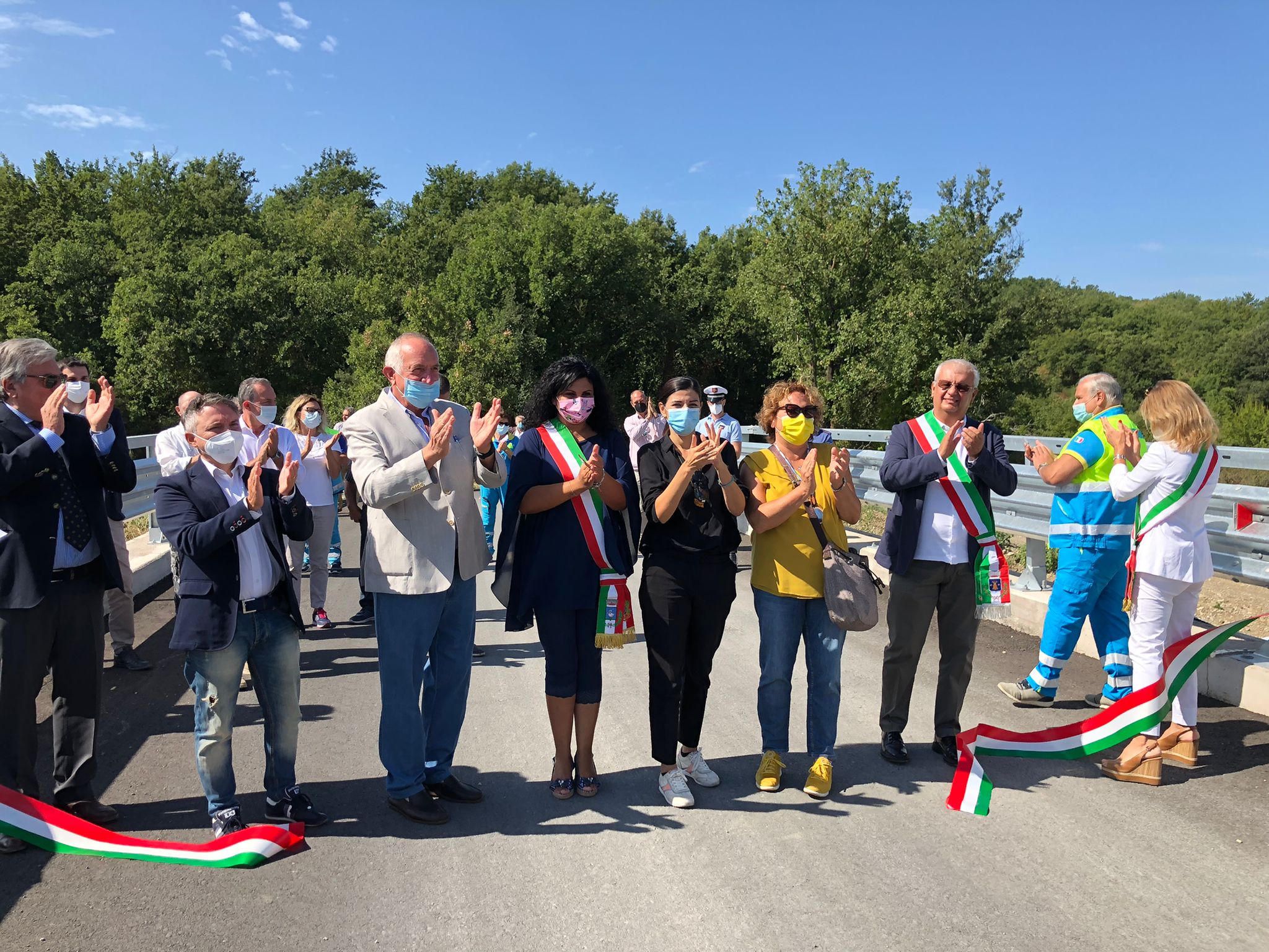 A Cinigiano (Gr) inaugurato ponte sul Trisolla, Monni: “Difesa del suolo priorità assoluta”