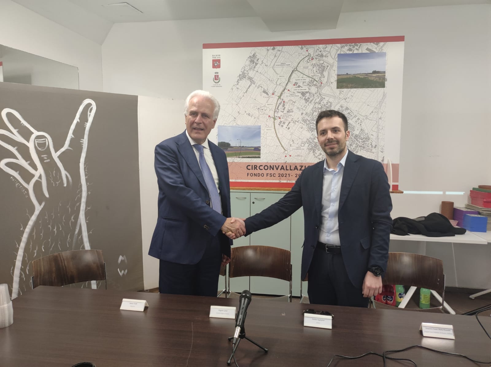 Campi Bisenzio, presentato l’intervento da 12,5 milioni sulla circonvallazione ovest