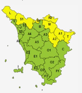 Meteo, estesa allerta gialla per rischio ghiaccio in Appennino