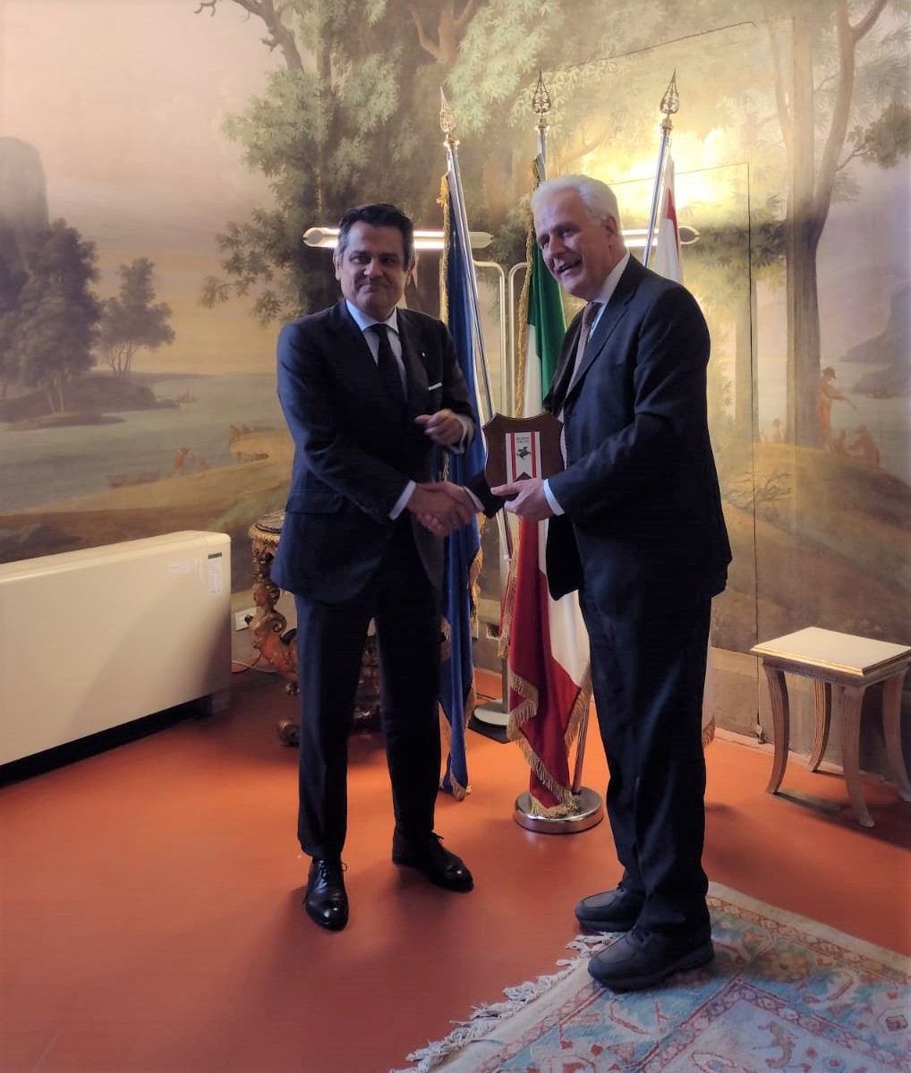Giani incontra l’ambasciatore di Spagna Miguel Fernàndez-Palacios