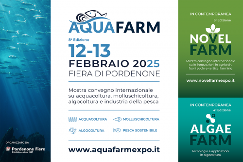 Acquacoltura, la Regione Toscana presente e Aqua Farm con uno stand