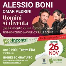 Martedì 26 al Teatro Era di Pontedera, Alessio Boni nella mente di un femminicida