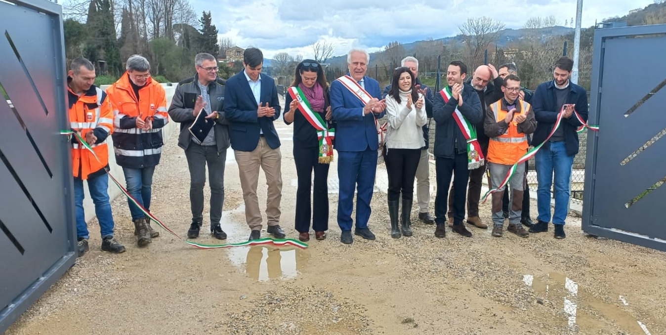 Arno, 6 ‘briglie’ completate. Giani e Monni: “Sicurezza e sostenibilità ambientale”
