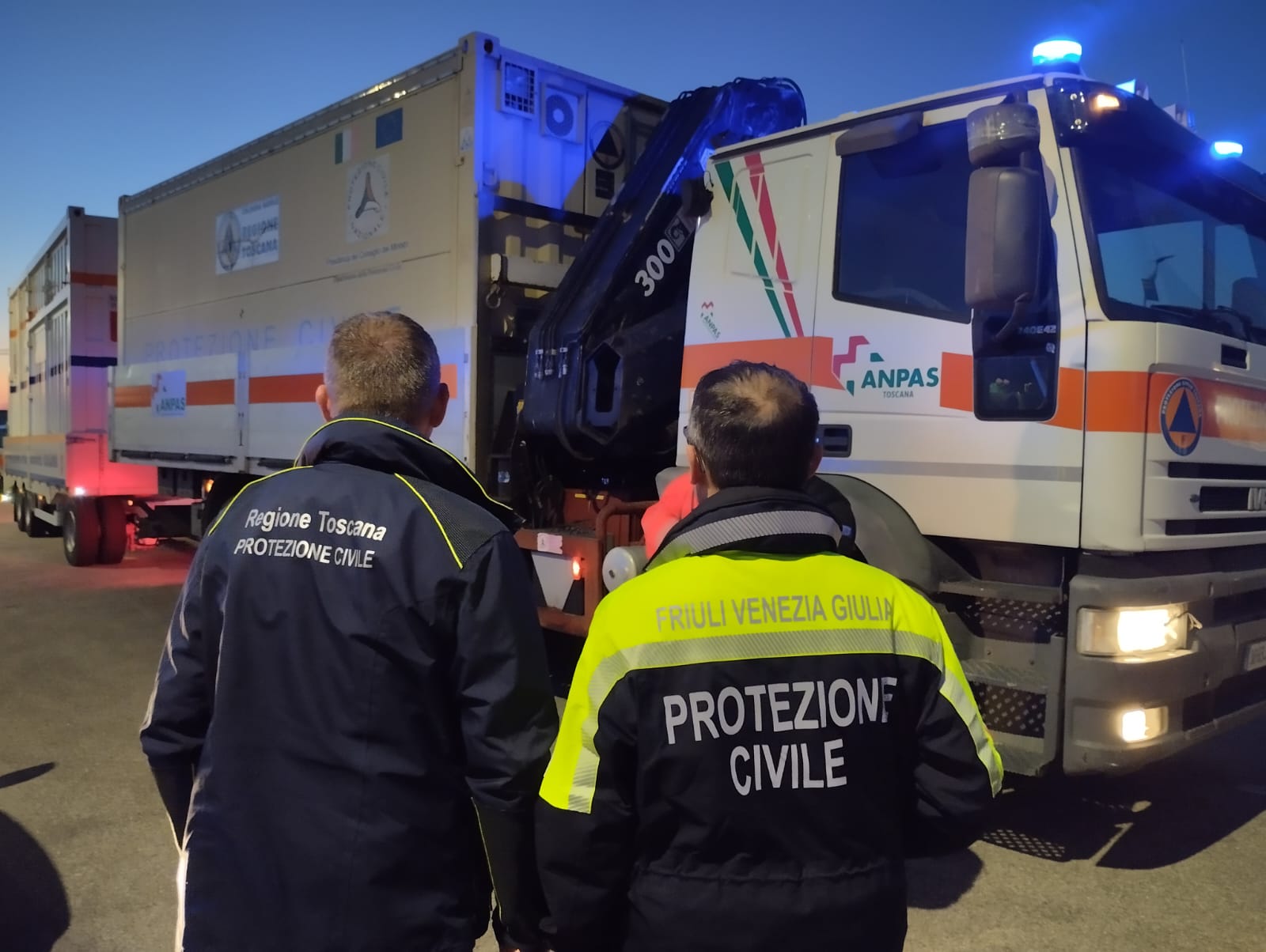 Sisma Turchia e Siria, dalla Toscana una cucina da campo e un potabilizzatore