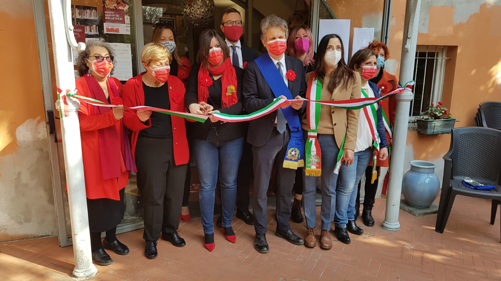 8 marzo, Nardini alla consegna delle chiavi della Casa della donna