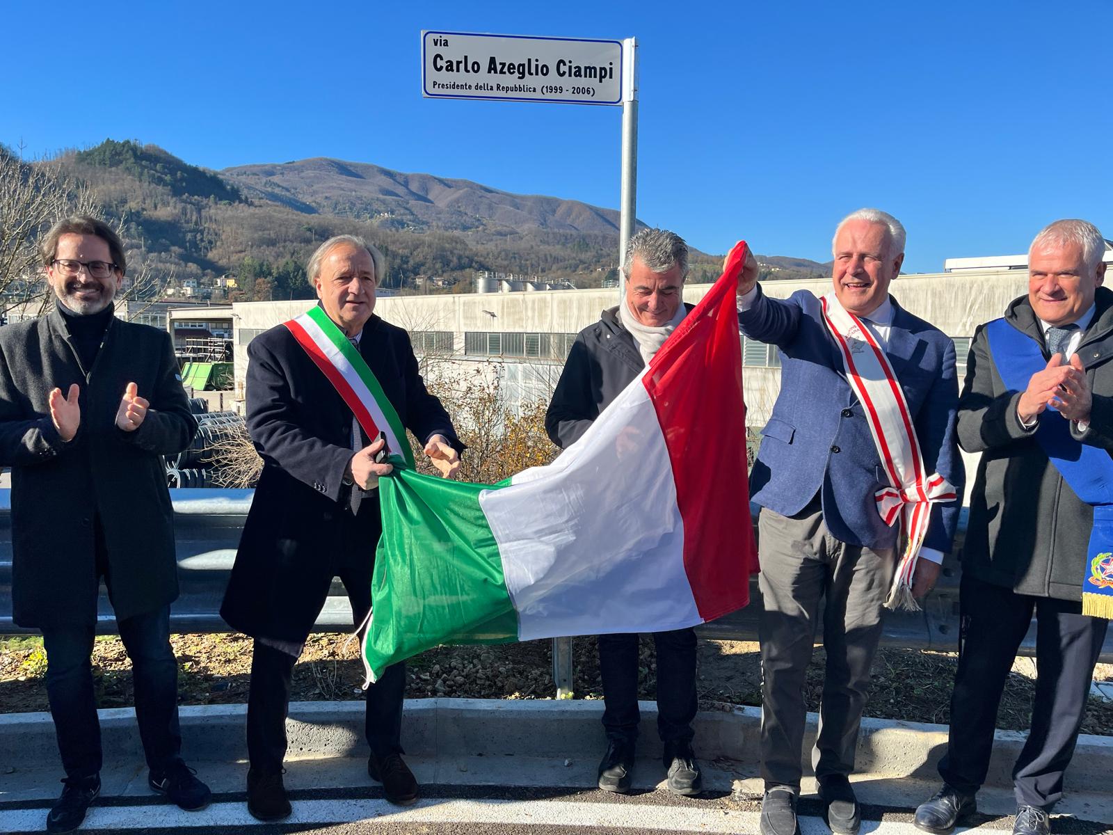 A Castelnuovo Garfagnana inaugurato il nuovo parcheggio 'Ciampi'