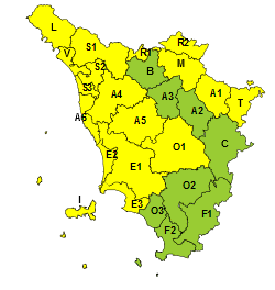 Vento forte e mareggiate, codice giallo per tutta la giornata di martedì 28 gennaio